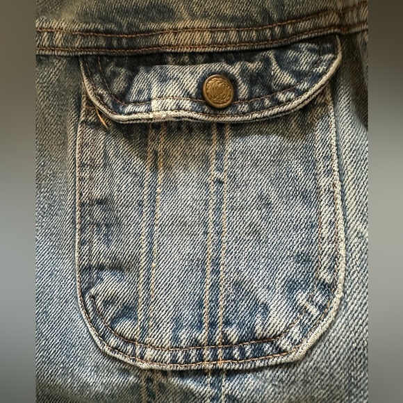 1977 Dickies Denim Jacket Vintage Size XL-XXL - Picture 4 of 10